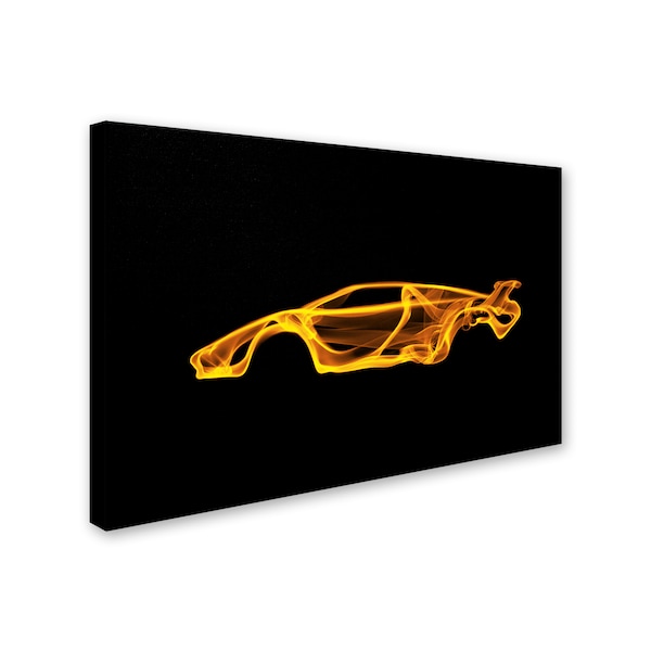 Octavian Mielu 'Lamborghini Countach' Canvas Art,12x19